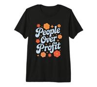 People Over Profit Kindness Empathy Social Conscience Premium T-Shirt