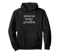 People Over Profit | political protest Pullover Hoodie