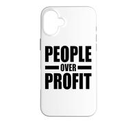 PEOPLE OVER PROFIT SOCIALISM OVER CAPITALISM Case for iPhone 16 Plus