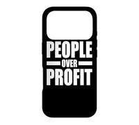 PEOPLE OVER PROFIT SOCIALISM OVER CAPITALISM Case for iPhone 17 Pro