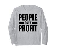 People Over Profit Socialism Over Capitalism Long Sleeve T-Shirt