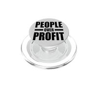 PEOPLE OVER PROFIT SOCIALISM OVER CAPITALISM PopSockets PopGrip for MagSafe