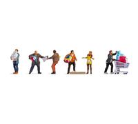 People Panic Buying (6) OO/HO gauge Noch 15519