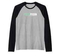 People Person HR Resources Pro HR Staffing Recruiter Raglan Baseball Tee