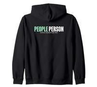 People Person HR Resources Pro HR Staffing Recruiter Zip Hoodie