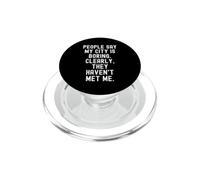 People Say My City Is Boring Witty Men Women PopSockets PopGrip for MagSafe