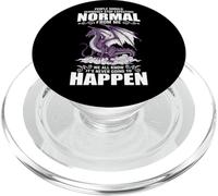 People Should Seriously Stop Expecting Normal From Me Dragon PopSockets PopGrip for MagSafe