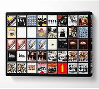 People The Beatles Album Cover Canvas Print Wall Art - Canvas Art Double XL 40 x 56 Inches