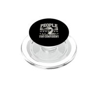People Too Loud Too Close Too Confident Goose PopSockets PopGrip for MagSafe