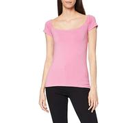 People Tree Uma Bardot Top Pink
