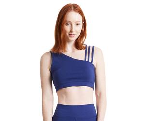 People Tree Yoga Crop Top - Blue