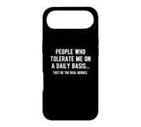 People Who Tolerate Me On A Daily Basis Sarcastic Funny Case for iPhone Air
