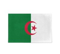 Peoples Democratic Republic Algeria Flag Unique Jigsaw Puzzles Impossible Hard Difficult Challenging Puzzle 500 Piecing