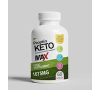 Peoples Keto ACV MAX - All Natural - Ketogenic - Best Weight Loss Support - 60 Capsules