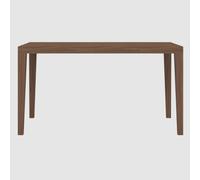 peoria wooden rectangular dining table in walnut