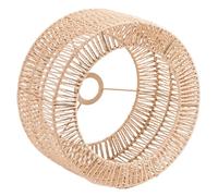 Peosaard Boho Lamp Shade, Rustic Ceiling Woven Lamp Cover, Farmhouse Exquisite Hanging Lampshade for Hotels, Cafes, Restaurants, Tea Rooms