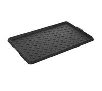 Peosaard Boot Mat Tray, Rubber Shoe Mat Heavy Duty Foldable Boot Tray with Lip Waterproof Non Slip Trays for Entryway Indoor Outdoor 27.5x15.9 inch, Shoe