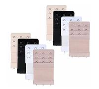 Peosaard Bra Extenders Strap 3 Row 3 Hooks Adjustable Women Button Expander Buckle Belt 8PCS bra extenders 3 hooks