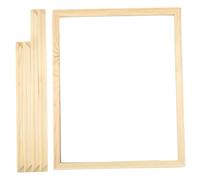 Peosaard Canvas Stretcher, Canvas Frame 4Pcs 12 x 16 Wooden Canvas Frames Splice Rectangular Canvas Stretcher DIY Decorative Canvas Stretcher Frames for Oil Painting, Frame for Canvas Painting