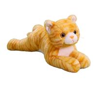 Peosaard Cat Stuffed Animal, Stuffed Cat 14 Inch Adorable Striped Plush Soft Comfortable Animals for Girls Kids Adults, Plush