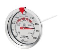 Peosaard Cooking Thermometer,Stainless Steel Oil Thermometer,Instant Read Candy Thermometer with Clip,Portable Meat Thermometer Cooking Thermometer for Turkey, BBQ, Grill/8 Inch