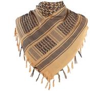 Peosaard Desert Scarf Men, Shemagh Scarf Men/Women 43x43 Inch Cotton Palestinian Checkered Print Desert Breathable Motorcycle Hiking Head for Color, Palestinian