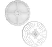 Peosaard Dryer Filter, Dryer Lint Filter, Air Outlet Parts Portable Filters Tumble Clothing Filtering Disc Sheet Clothes Screen Mesh Replacements, Portable Filters