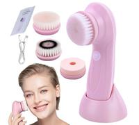 Peosaard Electric Face Brush, 3 In 1 Exfoliating Massage USB Rechargeable, Cleansing, Exfoliating, Massaging, Blood Circulation, Sensitive Skin
