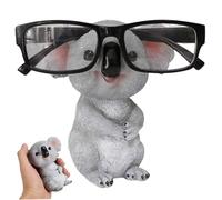 Peosaard Eyeglasses Glasses Holder Stand Sunglasses Display Stand,Koala Eyeglass Stand with Smile Face & Big Ear for Home, Office, School, Koala Gifts