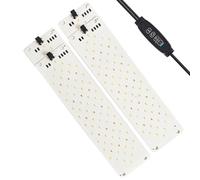 Peosaard Grow Light, Full Spectrum LED Plant Light, LED Grow Light Strip with Timer for Indoor Growing, 10 Dimming Levels & 3 Color Modes Panel Grow Lights for Seed Starting, Veg and Bloom