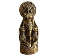 Peosaard Hecate Statue, Resin Goddess Figurine, Witchcraft Altar Craft for Desktop Decorations & Display/3.4x8.5 Inch
