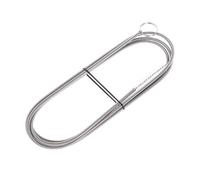 Peosaard Hydration Bladder Cleaning Kit,Flexible Pack Water Bladder Drink Tube Hose Cleaning Brush,Stainless Steel Cleaner Piping Accessories/ 39.4