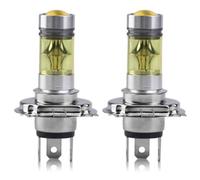 Peosaard LED Fog Light Bulbs, 2Pcs Yellow Fog Lights, H4 12V 100W High Brightness LED Light Bulbs Aluminum Alloy Car Accessories, H11 Bulb