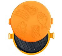 Peosaard Pizza Cooker, Pizza Maker, 10in Food Grade Nonstick Microwave Sandwich Maker Multi-functional Heat-Resistant Toastie Pan for Family Gatherings, Daily Cooking, Pans