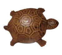 Peosaard Spare Key Hider, Cast Iron Turtle-shaped Key Hider, Hide A Key Hidden Key Holder, 4.5x2.2x3.4inch Decorative Key Hider for Outdoor Yard Garden
