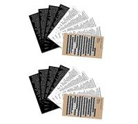 Peosaard Stickers for Journaling, Small Talk Stickers Adhesive Quote for Journaling Scrapbook Journal Planners 18Pcs, Scrapbook