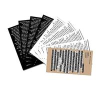 Peosaard Stickers for Journaling, Small Talk Stickers Adhesive Quote for Journaling Scrapbook Journal Planners 9Pcs, Scrapbook