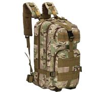 Peosaard Tactical Bag, Tactical Backpack, 16.9x9.5x8.7'' Oxford Fabric Tactical Bag with Multi-pockets, Waterproof Survival Backpack with Expandable Capacity for Fitness, Survival Backpack