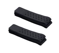 Peowuieu 2Pcs Adjustable and Breathable Replacement Armband Soft Strap Band for Heart Rate Monitor - (Black)