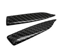 Peowuieu 2Pcs Universal Carbon Fiber Car Rearview Mirror Trim Side Mirror Protector Guard