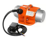 Peowuieu 40W Concrete Vibrator Vibration Motor Single Phase 110V 3600RPM,Aluminum Alloy Case Electric for Shaker Table