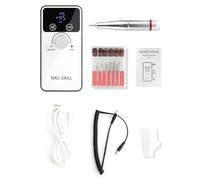 Peowuieu 45000RPM Electric Nail Drill Machine Rechargeable Nail File Nails Accessories Gel Nail Polish Sander Low Noise