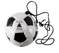 Peowuieu Ball Adjustable Bungee Elastic Ball with Rope Size 4 Football for Playing Sports