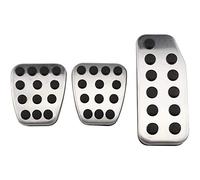 Peowuieu Car Pedals Gas Brake Clutch Gas Pedal Plates Pad for City 2013-2020 Vezel -V 2015-2020 (MT)