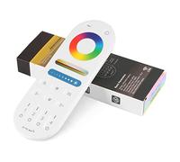 Peowuieu LM091 4-Zone 2.4G Remote Control Compatible with RGBW RGB LED Dimming Controller Touch Screen 4 Channel