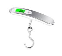 Peowuieu Mini Portable Electronic Scales Portable Scales 50 Kg Weighing Scales Luggage Food Weighing Electronic Scales A
