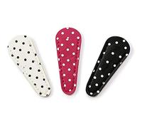 Peowuieu Scissors Sheath Leather Scissors Cover Protector Sewing Scissors Sheath (3 Pieces) White, Pink, Red, Black