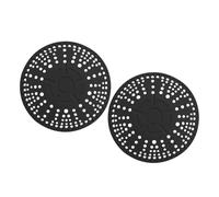Peowuieu Shower Hair Drain Catcher, 2 Pack 5.5in Silicone Drain Protector Strainer, Shower Drain Cover for Shower Room