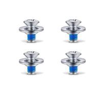 Peowuieu Snowboard Binding Screw Set Include 4 Pieces Snowboard Mounting Screws and 4 Pieces Snowboarding Screw Washers
