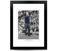 Pep Guardiola Signed A4 Poster Photo Print Framed Autograph Gift Manager Manchester City Legend Treble Winner (A4 Framed & Mounted)